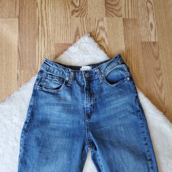 FOREVER 21 FRAYED HEM STRETCH PANTS - Picture 3 of 8